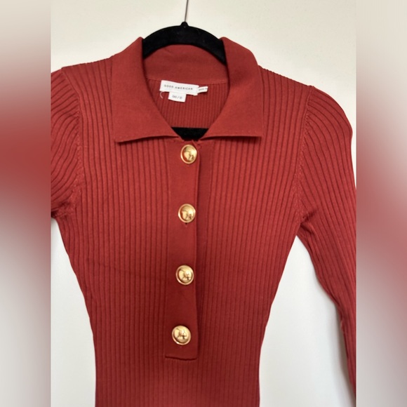 Good American Long Polo Style Dress - Picture 4 of 6